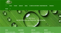 Desktop Screenshot of ideko.hr