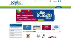 Desktop Screenshot of ideko.com.co